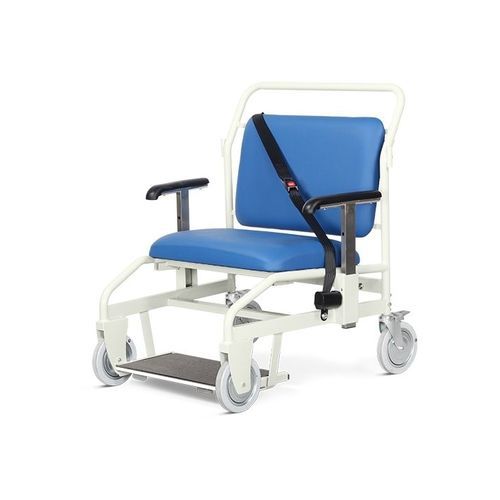 Patienten-Transportstuhl / für den Innenraum - G/500/RS/VBB	 - Bristol Maid Hospital Metalcraft - für Außenbereich / auf Rollen / stapelbar