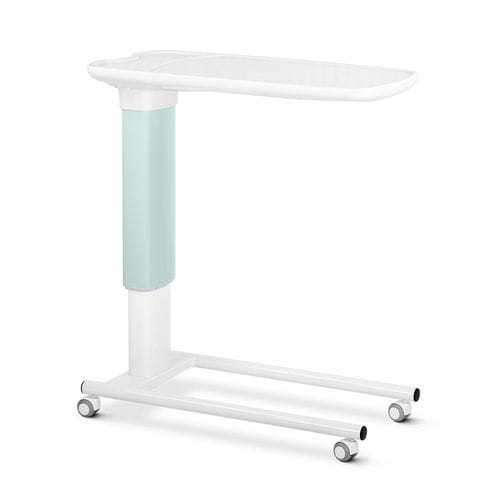 Betttisch / manuelle Bedienung - OBP/SP/S	 - Bristol Maid Hospital Metalcraft - pneumatisch / auf Rollen / höhenverstellbar