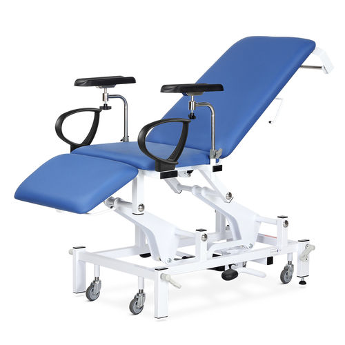Untersuchungsstuhl für Phlebotomie - EC53 series - Bristol Maid Hospital Metalcraft - hydraulisch / elektrisch / höhenverstellbar