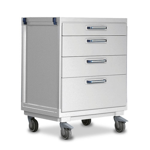 Medizinischer Wagen - 4B1TD9/A - Bristol Maid Hospital Metalcraft - Lager / für Zellkultur / mit Schublade