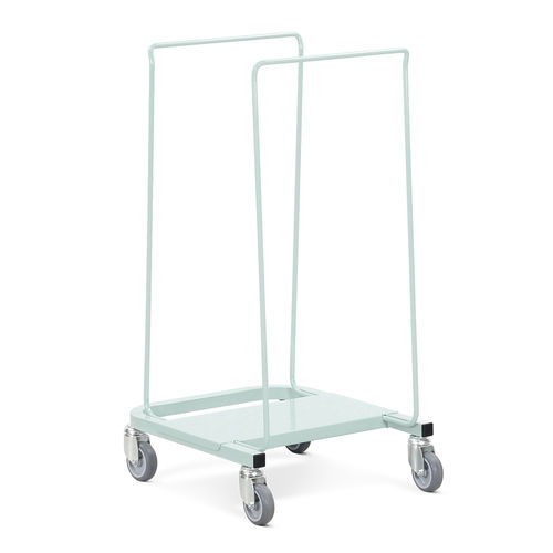 Sackhalterwagen für saubere Wäsche - WT/9/MS - Bristol Maid Hospital Metalcraft - für Kliniken / Reinigung / 1 Sack