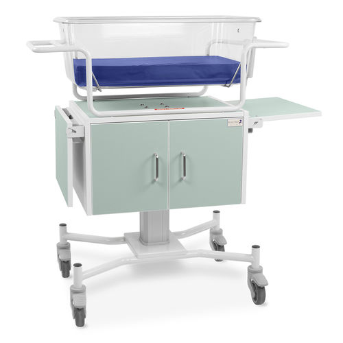Wiege für Krankenhäuser / für Säuglinge - BCV/B  - Bristol Maid Hospital Metalcraft - höhenverstellbar / Trendelenburg / Anti-Trendelenburg