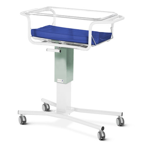 Wiege für Krankenhäuser / für Säuglinge - BCV/G  - Bristol Maid Hospital Metalcraft - höhenverstellbar / Trendelenburg / Anti-Trendelenburg