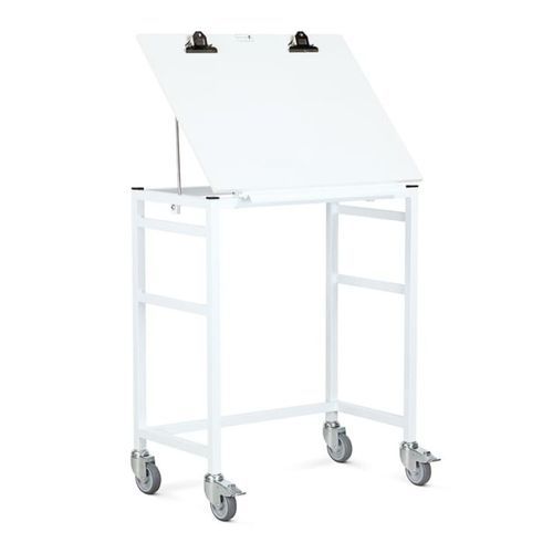 Arbeitsstation für Intensivpflege - CWF/80	 - Bristol Maid Hospital Metalcraft - auf Rollen / Edelstahl