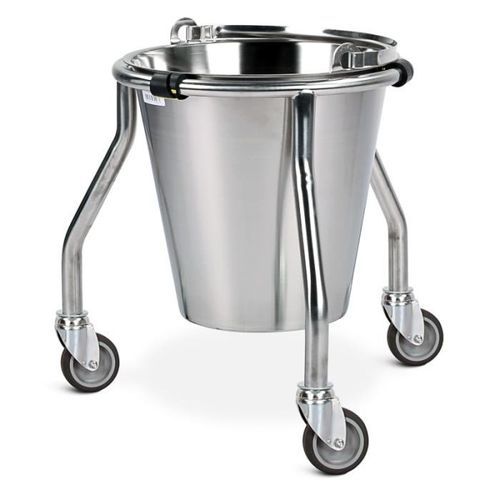 Schalenhalter zur Montage auf Rollwagen - SBKSL/1 - Bristol Maid Hospital Metalcraft - Edelstahl