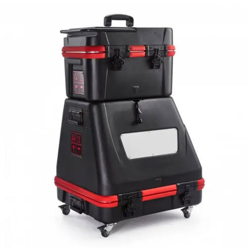 Medizinischer Koffer / für medizinische Geräte - bwh Spezialkoffer   - Trolley / mit hoher Kapazität