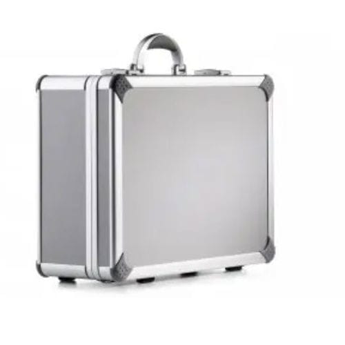 Medizinischer Koffer / für medizinische Geräte - Supreme AES - bwh Spezialkoffer   - nach Maß / Aluminium / Leder