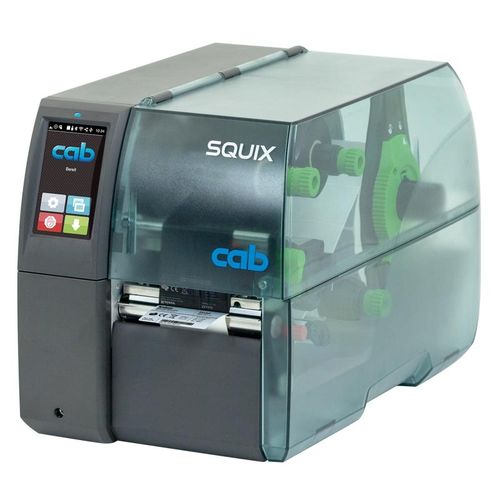 Thermotransferdrucker - SQUIX 4 M - cab Produkttechnik - für Etiketten / kompakt / für medizinische Zwecke