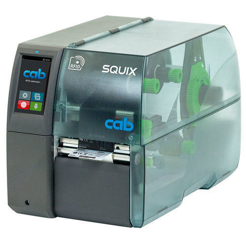 Thermotransferdrucker - SQUIX UHF RFID - cab Produkttechnik - für Etiketten / kompakt / für medizinische Zwecke