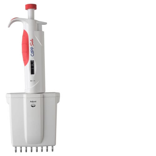Mechanische Mikropipette - Solo  - Capp - Kolben / 12 Kanäle / 8 Kanäle