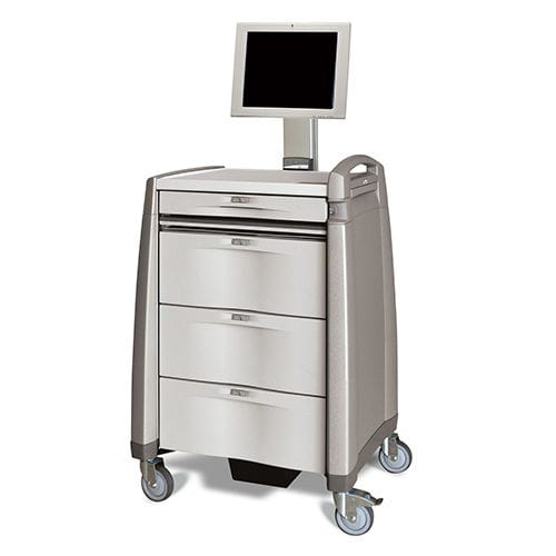 Medizinisch Computerwagen - Avalo Series PCSi - Capsa Healthcare - für Laptop / für Tablet-PC / zur Medikamentenausgabe