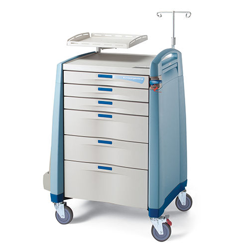 Notfallwagen - Avalo Blue - Capsa Healthcare - medizinisch / für Kliniken / für medizinische Geräte
