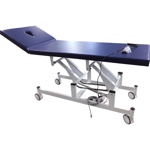 Elektrische Massageliege - 1300 - Carci - auf Rollen / mit höhenverstellbarer Rückenlehne / zweiteilig