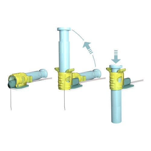 Nadel für Punktionen - Punctur-Guard™ - CardioMed Supplies  - Huber / gesichert