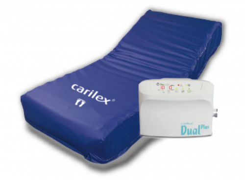 Krankenhaus-Matratze - DualPlus - Carilex - Multimodus / Röhren / Anti-Dekubitus