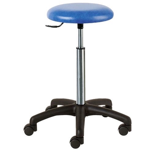 Hocker für Gesundheitseinrichtungen - 12005CHR - CARINA  - höhenverstellbar / drehbar / auf Rollen