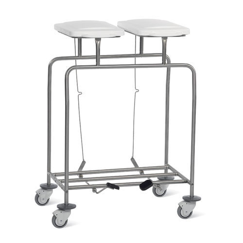 Sackhalterwagen für dreckige Wäsche - R2/AP - Centro Forniture Sanitarie   - für Kliniken / Transport / mit Fußbedienung