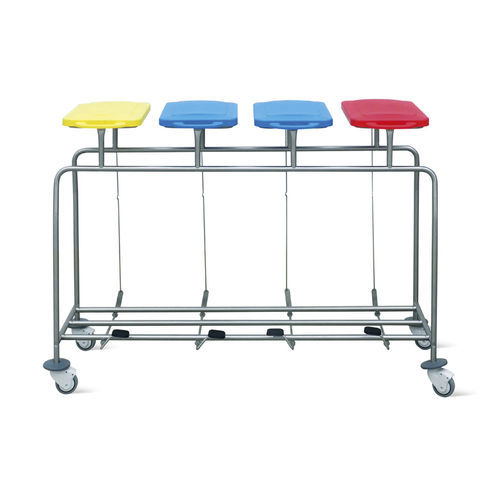 Sackhalterwagen für dreckige Wäsche - R4/AP - Centro Forniture Sanitarie   - für Kliniken / Transport / mit Fußbedienung