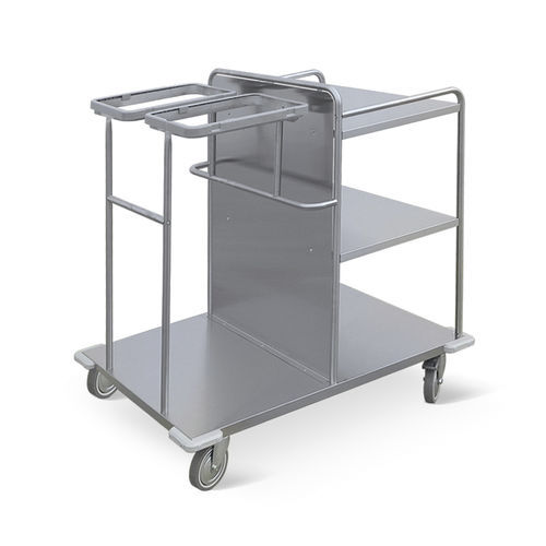 Sackhalterwagen für dreckige Wäsche - JUNIOR - Centro Forniture Sanitarie   - für saubere Wäsche / für Kliniken / Transport