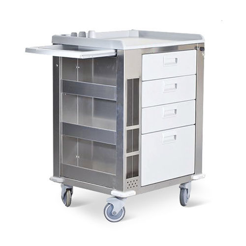 Pflegewagen - COMFORT - Centro Forniture Sanitarie   - medizinisch / für Kliniken / Edelstahl
