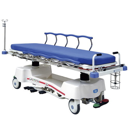 Transport-Fahrtrage - Chevalier   - Chang Gung Medical Technology   - hydraulisch / höhenverstellbar / mit verstellbarer Rückenlehne