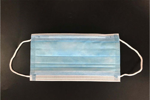 Schutzmaske mit Filter - Changzhou Medical Appliances General Factory - Halbgesicht / weiß / blau