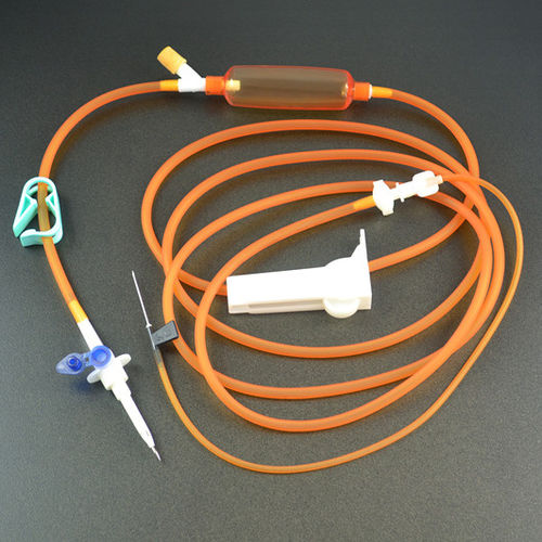 Infusionsset für Chemotherapie - Lightproof - Changzhou Medical Appliances General Factory - Polyvinylchlorid / mit Lichtschutz