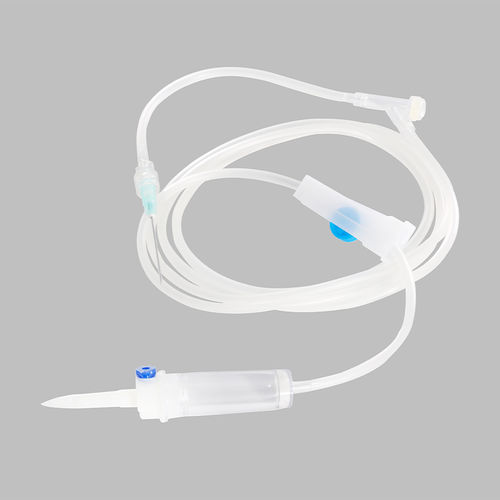 Polyvinylchlorid-Infusionsset - Changzhou Medical Appliances General Factory - mit Tropfkammer / mit Absperrhahn / mit Y-Verbinder