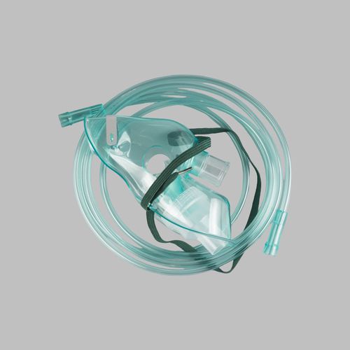 PVC-Verneblermaske - Changzhou Medical Appliances General Factory - verstellbar / zum Einmalgebrauch / transparent