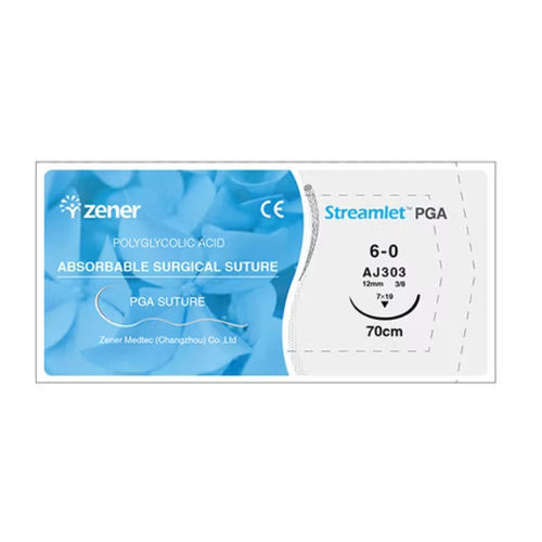 Resorbierbarer Nähfaden - Streamlet PGA - Waston medical - Allgemeinchirurgie / 6-0