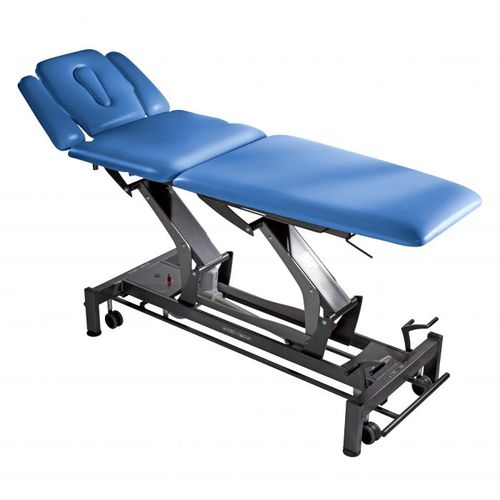 Elektrische Massageliege - Montane Alps - Chattanooga USA - auf Rollen / mit höhenverstellbarer Rückenlehne / dreiteilig