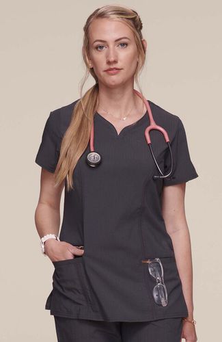 Medizinischer Kasack / für Frauen - RIBBED  - Cherokee Uniforms - L / XL / M