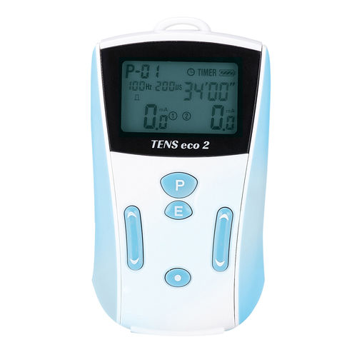 Elektrostimulator - ECO 2 - Chinesport - Handgerät / TENS / 2 Kanäle