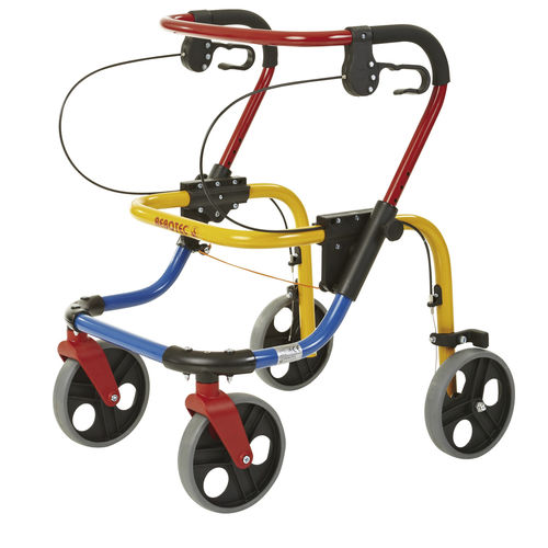 Rollator mit 4 Rädern - FOXI - Chinesport - für Kinder / Aluminiumrahmen / höhenverstellbar