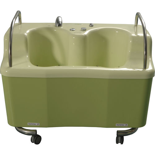 Badewanne für Wassermassage / obere Gliedmaßen - LASTURA HOBBY - Chirana Progress - auf Rollen