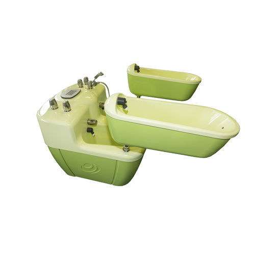 Galvanische Therapiebadewanne / Einsitzer - Chirana Progress - obere Gliedmaßen / für untere Gliedmaßen