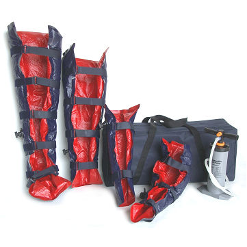 Vakuum-Notfallschiene - 60070 - CIR MEDICAL  - Arm / Bein / Schienenverbände Set