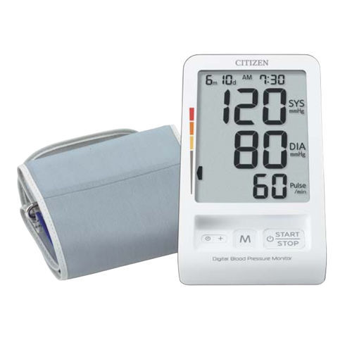 Automatischer Blutdruckmonitor - CH-456 - Citizen Systems Japan  - oszillometrisch / mit Erwachsenenmanschette / 1x90