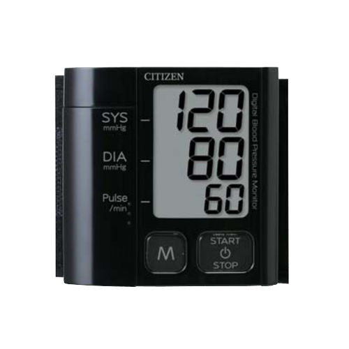 Automatischer Blutdruckmonitor - CH-657（BLACK) - Citizen Systems Japan  - oszillometrisch / Handgelenk / mit integrierter Manschette