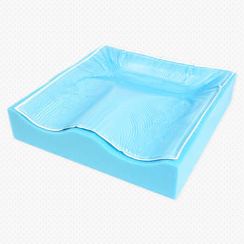 Lagerungskissen - EZ FEEL LITE DELUXE - Clearview Healthcare Products - für Rollstühle / Polyurethan / Gel