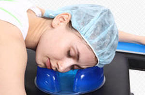 Kopfpositionierungskissen - AP 01x series - Clearview Healthcare Products - für OP-Tisch / Gel / anatomisch geformt