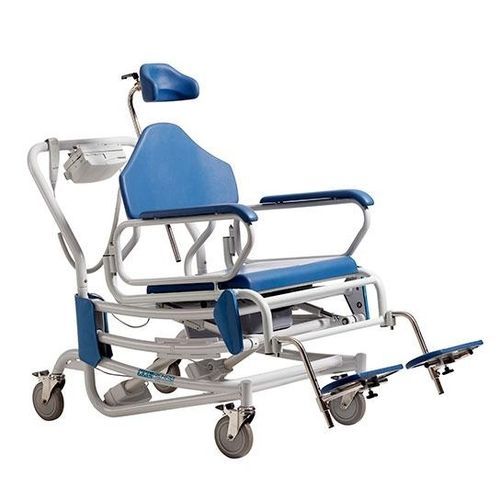 Duschstuhl mit hoher Rückenlehne - 0157-066-000 - Cobi Rehab - mit Armlehnen / auf Rollen / Toilette