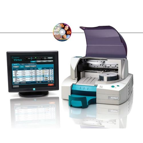 Etikettiersystem für CD - Virtua® E - Codonics - DVD / automatisch