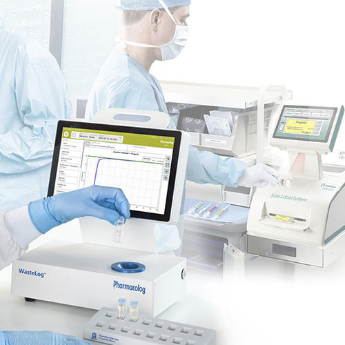 Etikettiersystem für die Pharmaindustrie - WasteLog™ - Codonics - automatisiert