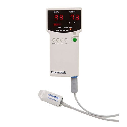 Handgerät-Pulsoximeter - MD-600P - Comdek Industrial - für Krankenhaus / für häusliche Krankenpflege / batteriebetrieben