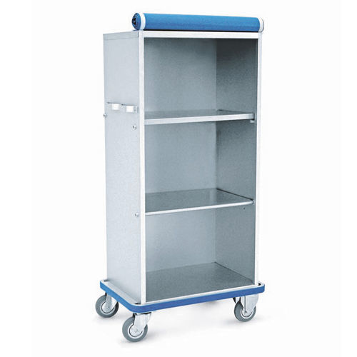 Sackhalterwagen für saubere Wäsche - 871/10 - Conf Industries - medizinisch / Transport / mit Regal