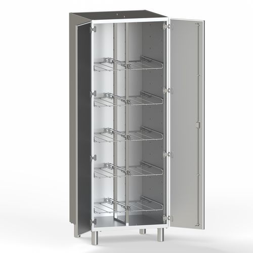 Schrank für Instrumente - 504DGE - Conf Industries - für sterile Materialien / für Krankenhaus / mit Regal