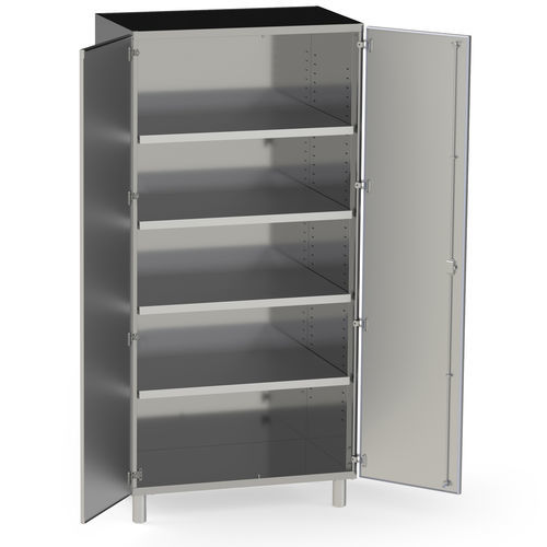 Schrank für Instrumente - 504SH - Conf Industries - für Krankenhaus / mit Regal / mit Schwingtür