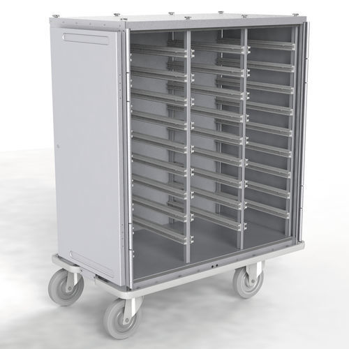 Medizinischer Wagen - N204G3 - Conf Industries - Sterilisation / für Instrumente / für Transport