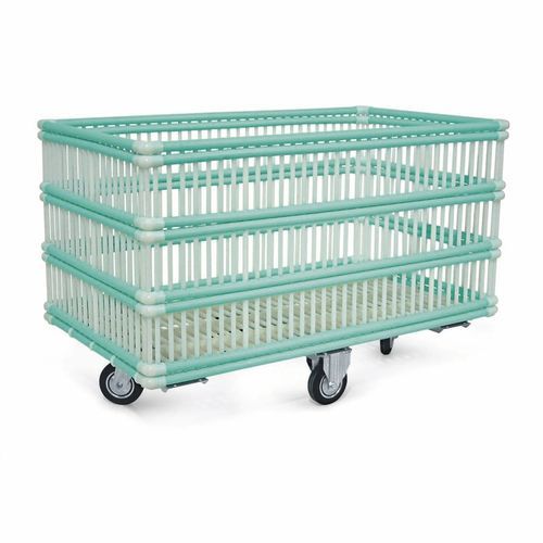 Sackhalterwagen für dreckige Wäsche - 120 - Conf Industries - medizinisch / Transport / aus Kunststoff